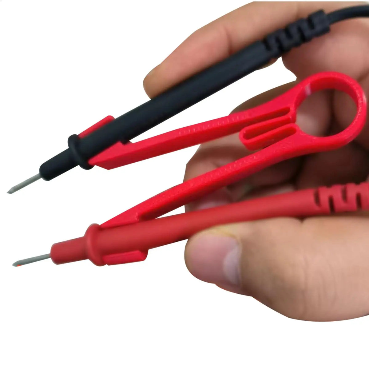 Multimeter Probe Holder – Ergonomic Test Lead Clamping Tool Multimeter Accessory SPOT