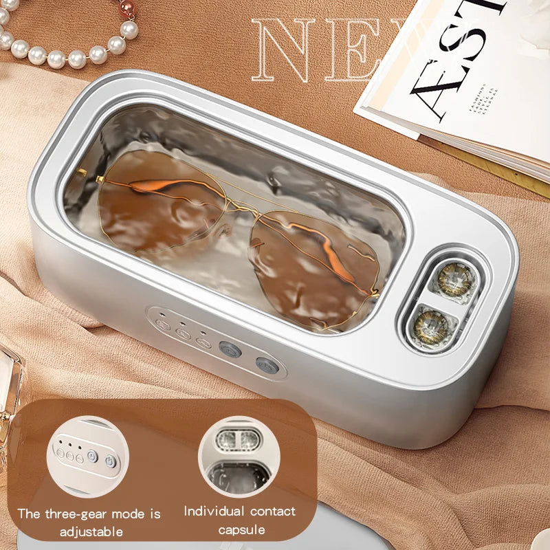 48kHz Ultrasonic Cleaner – Jewelry, Glasses & Contact Lens Ultrasonic Cleaner SPOT