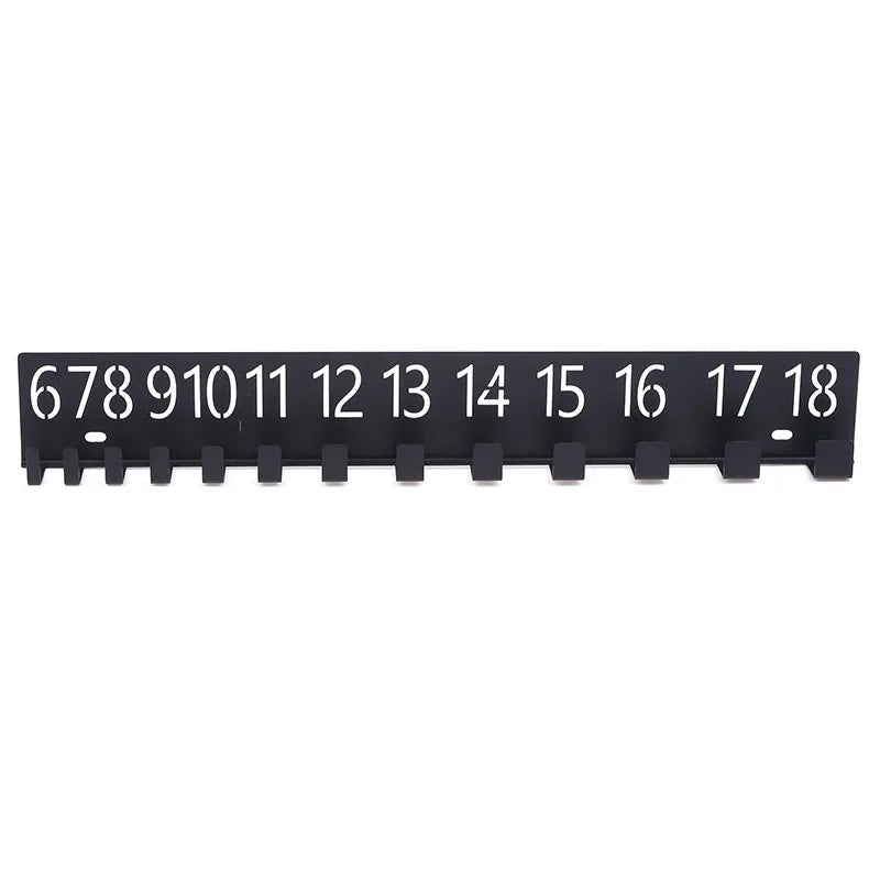 Wall-Mounted Numbered Wrench Hook Rack | Workshop Storage Tool Storage Rack SPOT