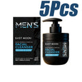 Men's Charcoal Face Wash – Deep Cleanse & Oil Control Men's Face Wash SPOT 5 x 100g Boxed