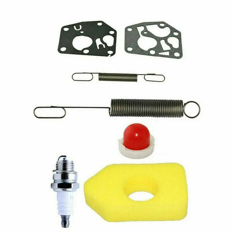 Carburetor Gasket Kit for Briggs & Stratton 691859 692211 – 7 Pc Lawn Mower Repair Kit SPOT