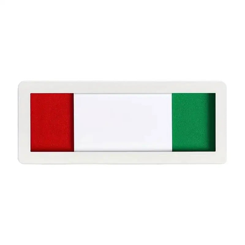 Acrylic Occupied Vacant Sliding Door Sign – Self-Adhesive Door Status Sign SPOT A1