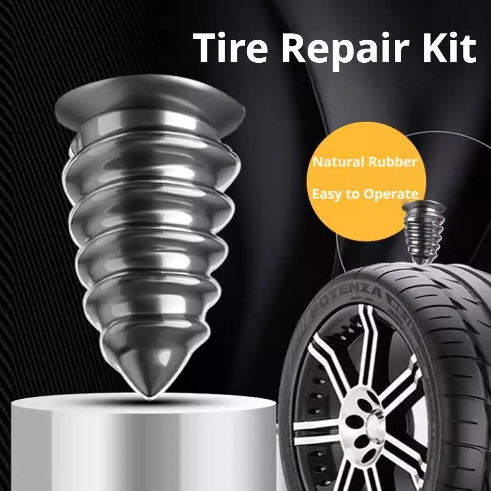 Tubeless Tire Repair Rubber Screw Kit – Car, Moto & ATV Tire Repair Kit SPOT