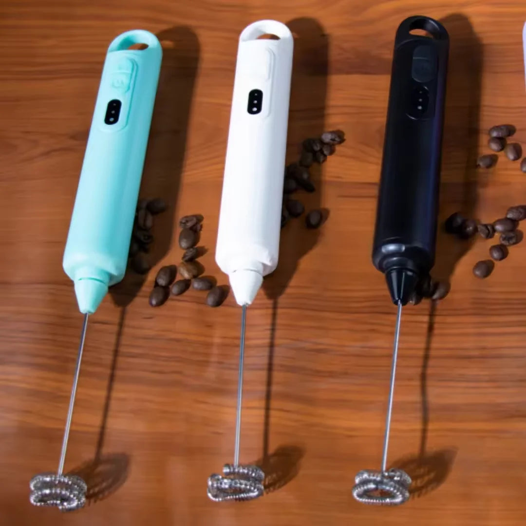 3-Speed Handheld Milk Frother & Egg Whisk – USB Rechargeable Handheld Milk Frother SPOT Default Title