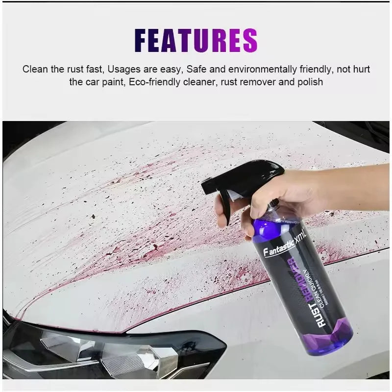 Rust Remover Spray 500ml – Wheel & Metal Iron Powder Cleaner Rust Remover Spray SPOT