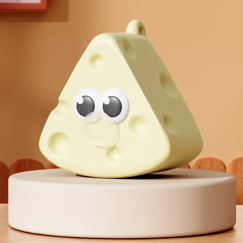 Toast Bread Squishy Toy – Slow Rising Cheese Fidget Squeeze Squishy Fidget Toy SPOT K