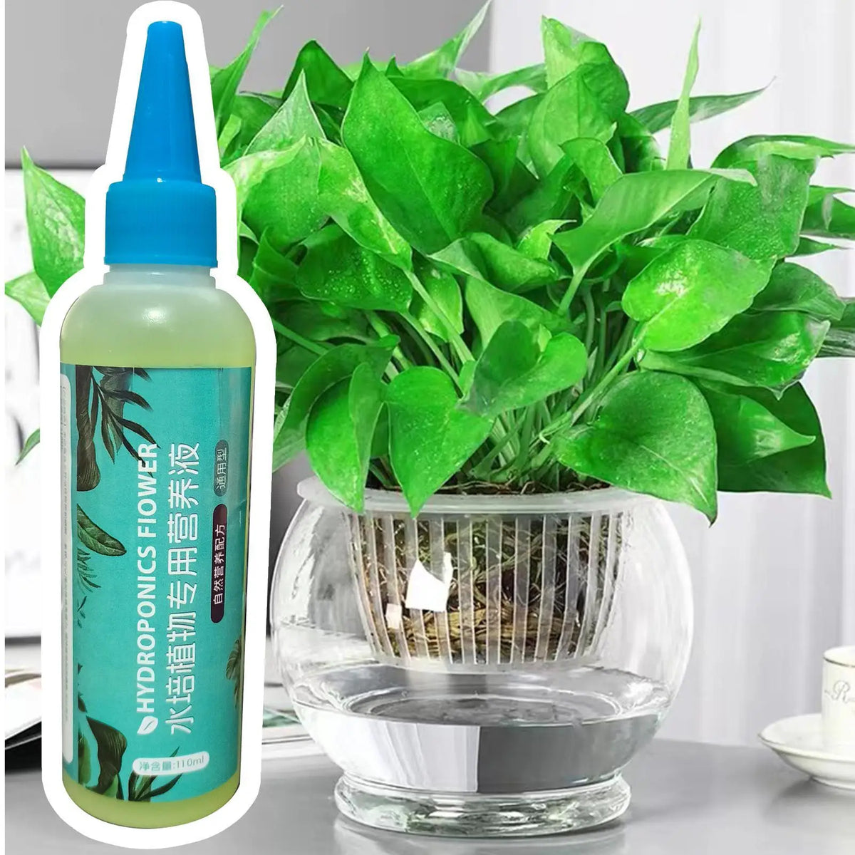 Hydroponic Plant Food 110ml – Slow-Release Liquid Fertilizer Liquid Plant Fertilizer SPOT