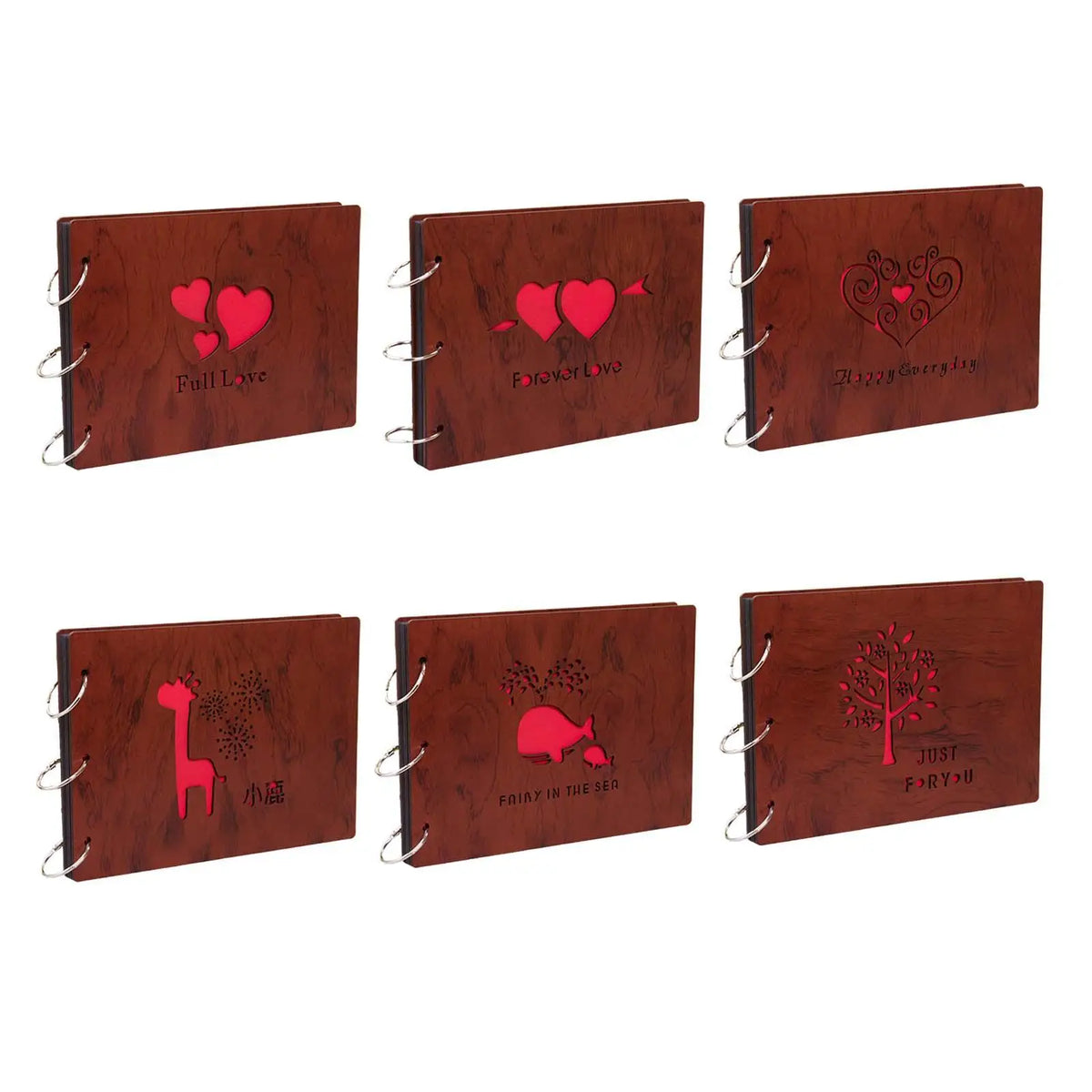 Wooden Memory Album – Guest Book & Scrapbook Photo Album Memory Scrapbook Album SPOT