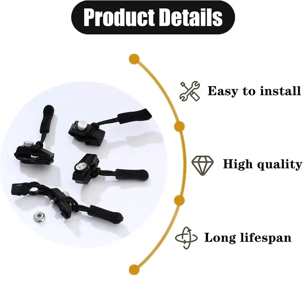 Universal Zipper Repair Kit – Replacement Sliders 3–60 Pcs Zipper Repair Kit SPOT