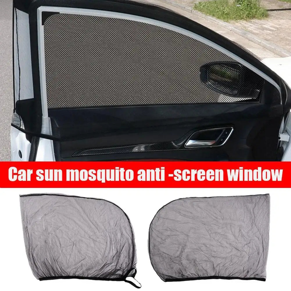 Car Window Mesh Screen – Sun & Bug Shield for Camping Car Window Screen SPOT