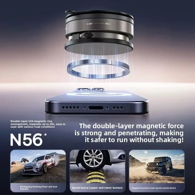 Magnetic Car Phone Mount – 360° Suction Cup Holder Car Phone Mount SPOT