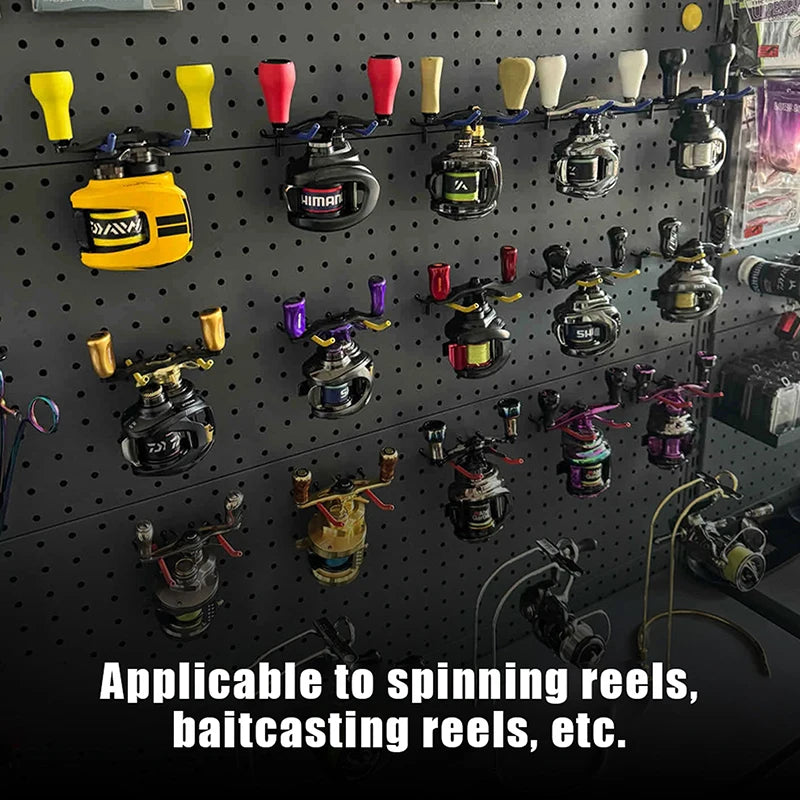 Wall Mount Fishing Reel Holder – ABS Storage Rack & Display Fishing Reel Holder SPOT