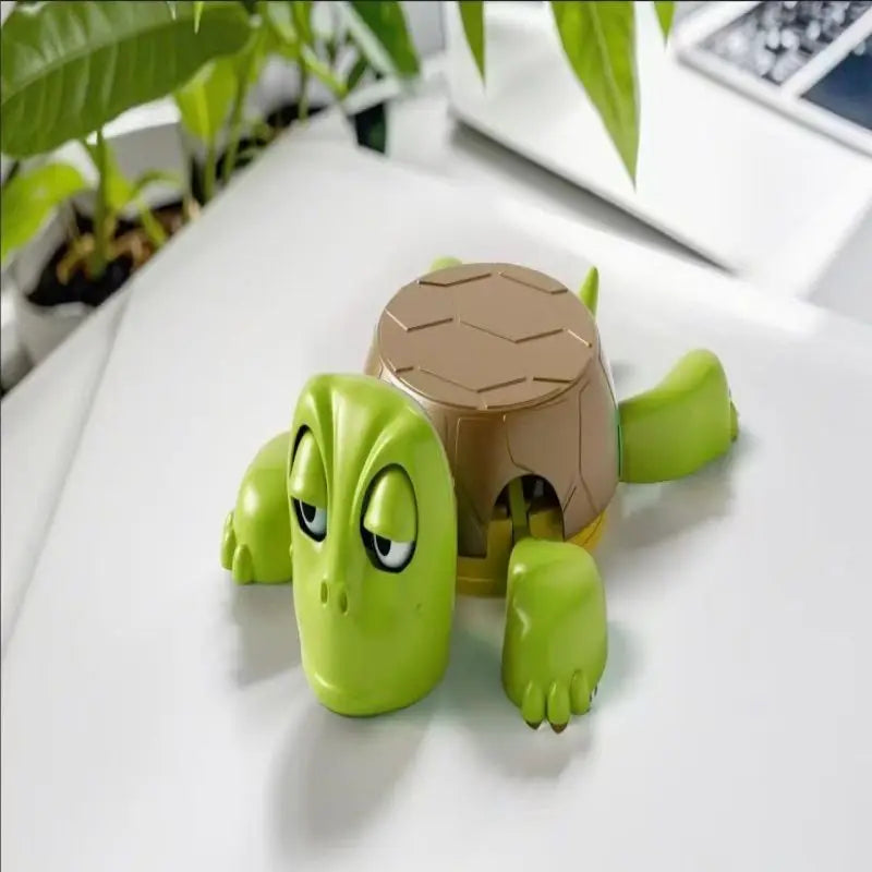 Cute 3D Printed Turtle Coaster – Cup Pad & Table Decor Novelty Coaster SPOT light green