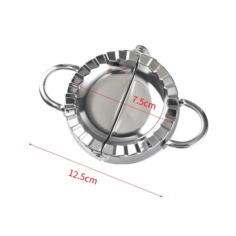 Stainless Steel Dumpling Press Maker – Ravioli & Pie Mold Dumpling Press Mold SPOT S