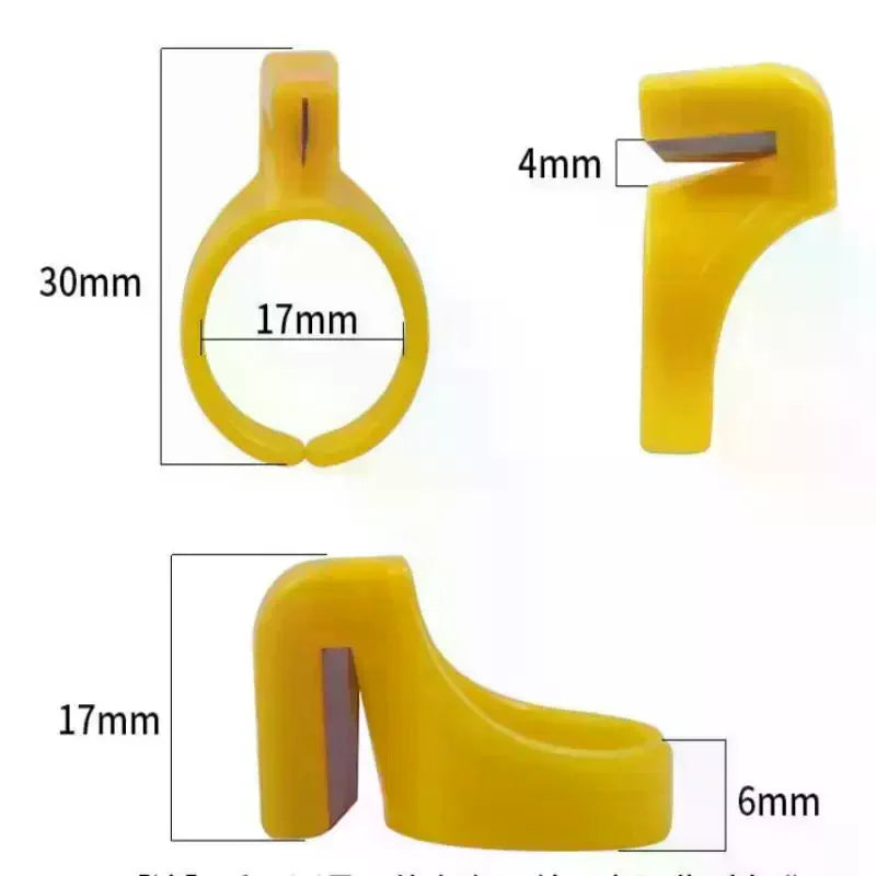 5-Pack Finger Ring Thread Cutters – Portable Sewing Blade Tool Sewing Thread Cutter SPOT