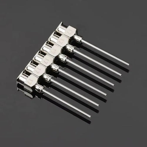 1-Inch Stainless Steel Dispensing Needles 25mm – 12-Pack Dispensing Needle SPOT