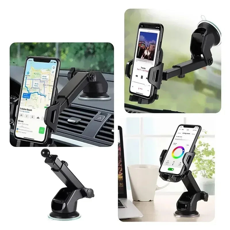 Car Phone Mount – Suction Cup & Air Vent, 360° Universal Holder Car Phone Mount SPOT