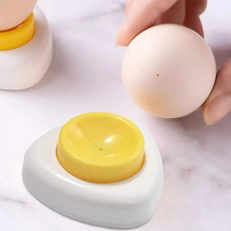 Egg Piercer & Shell Opener – Retractable Pin Safety Lock Egg Piercing Tool SPOT