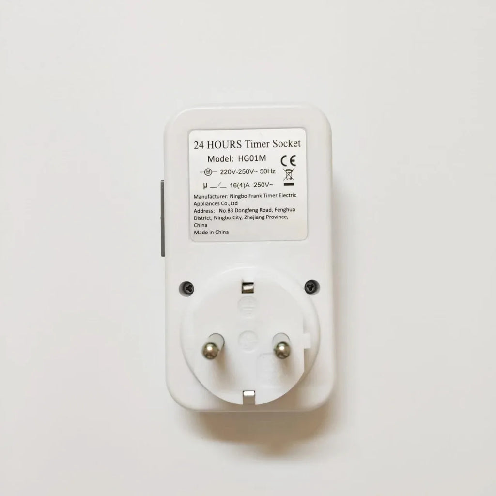 24-Hour Mechanical Timer Socket 16A 3680W – EU Plug Mechanical Timer Socket SPOT
