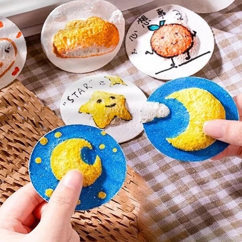 3D Magic Puffy Foam Painting Paper for Kids – DIY Art Craft Kids Art Craft Kit SPOT