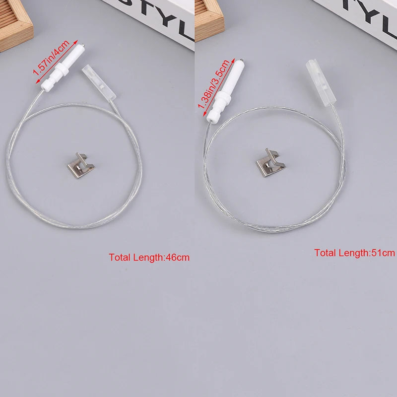 Gas Stove Igniter Electrode Spark Plug with Wire 35mm/40mm Stove Igniter Part SPOT
