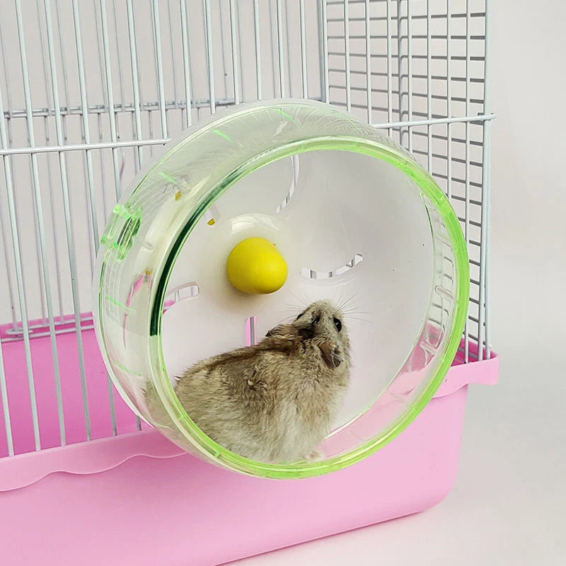 Silent Hamster Running Wheel – Waterproof Exercise Disc Toy Pet Exercise Wheel SPOT