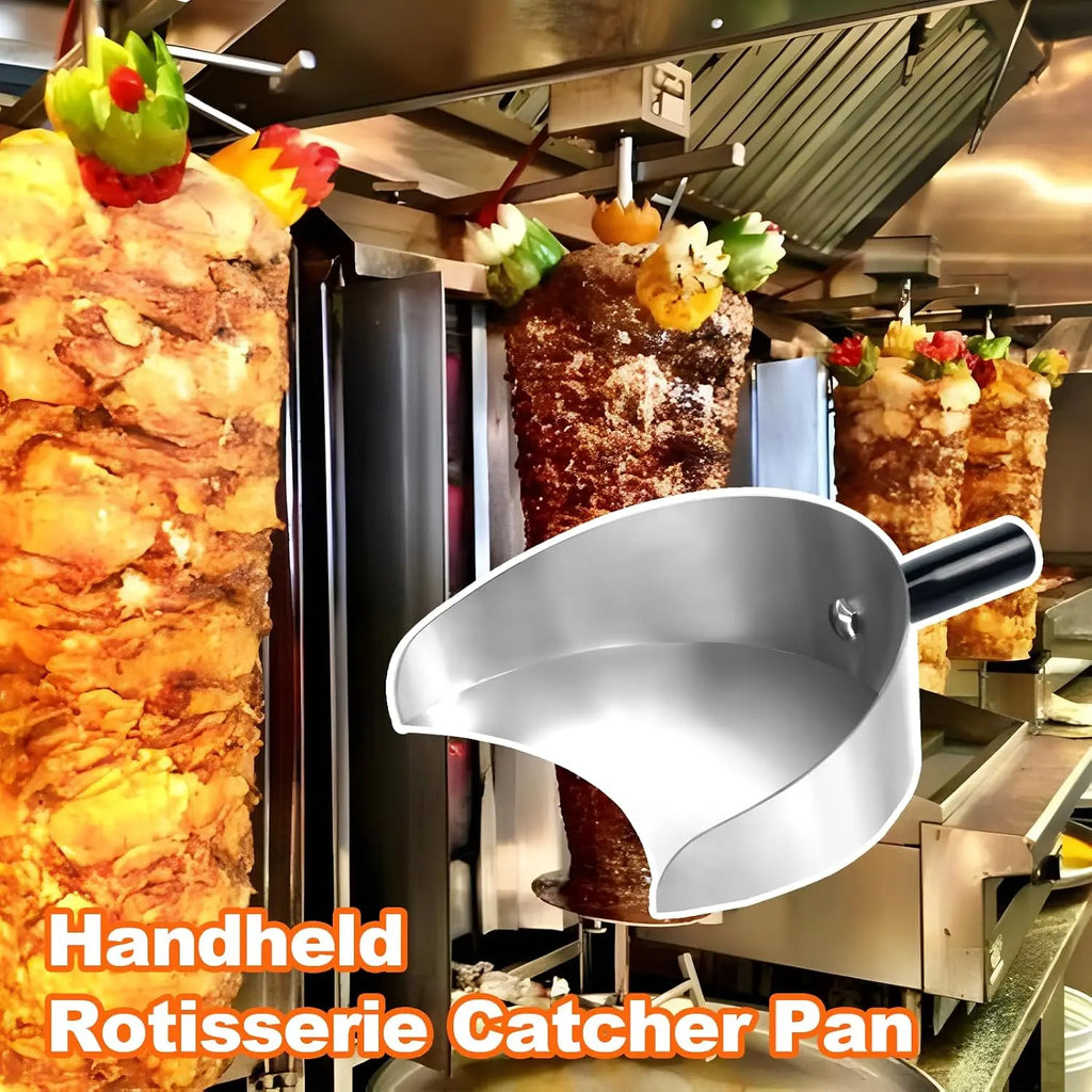 Stainless Steel BBQ Meat Shovel & Receiving Tray | Grill Turner BBQ Grill Turner SPOT