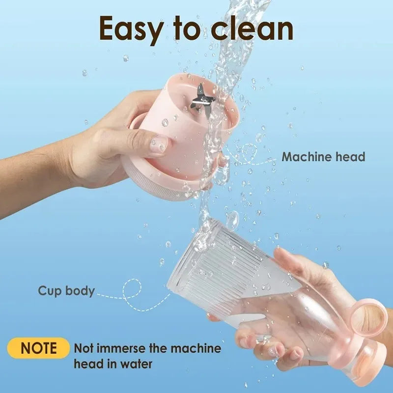 USB Rechargeable Portable Mini Blender – Smoothie Juicer Bottle Portable Blender Bottle SPOT