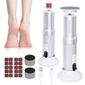 Electric Foot File Pedicure Kit – Rechargeable Callus Remover Electric Foot File SPOT White