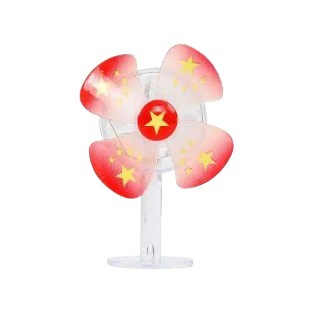Wind-Powered LED Windmill Handlebar Decoration – Bike & Helmet Bike Decoration Accessory SPOT 1PC