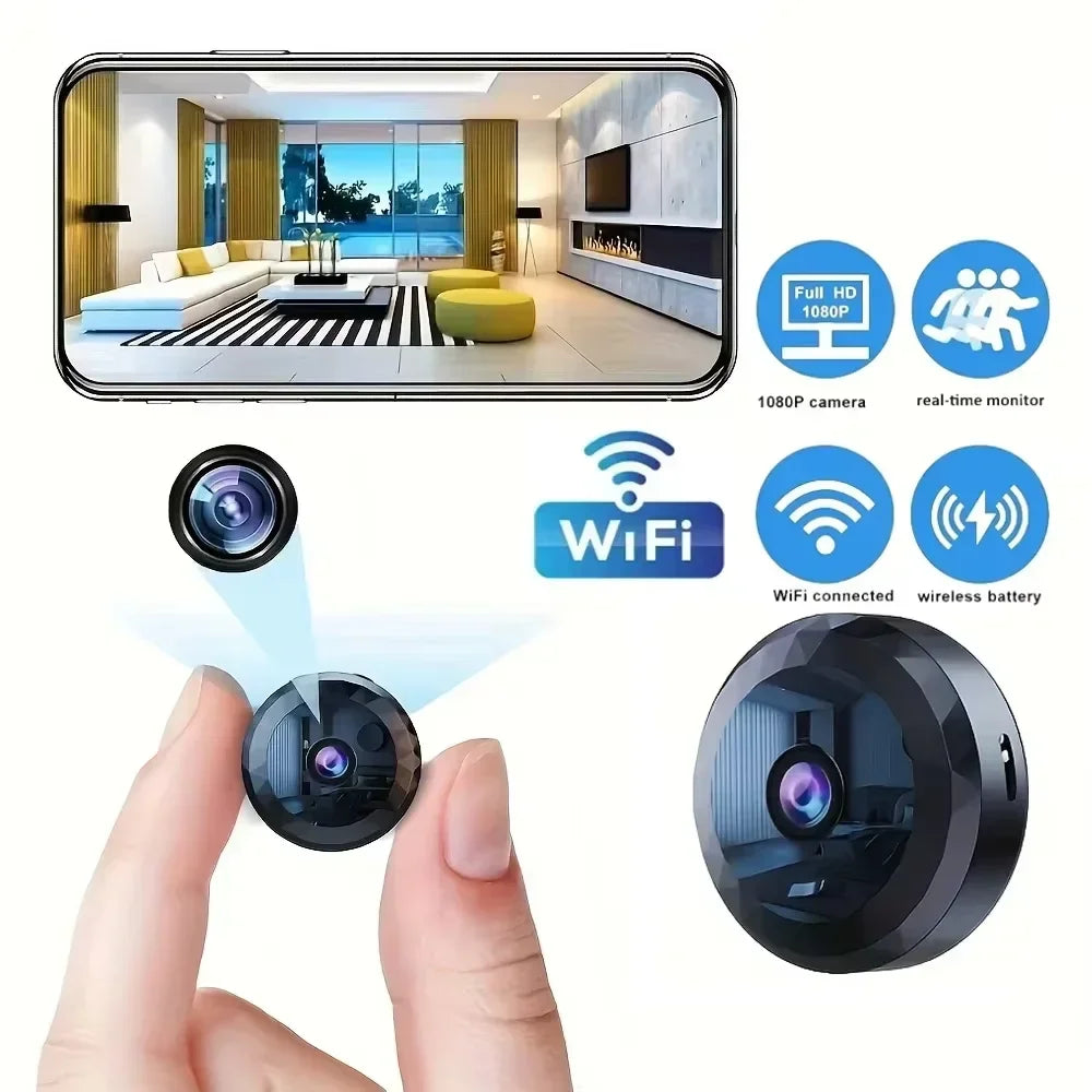 A11 Mini WiFi Security Camera 1080P HD Night Vision Wireless WiFi Security Camera SPOT