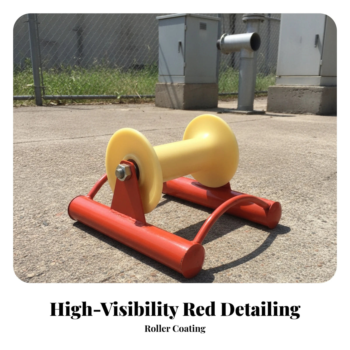 Straight Cable Laying Roller – Corrosion-Resistant Guide Wheel Cable Laying Roller SPOT