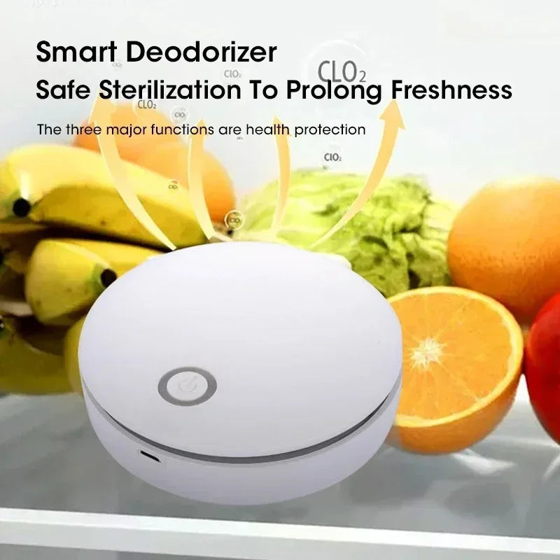 NOCCLILI 2-in-1 Ozone Air Purifier H13 HEPA Odor Eliminator Ozone Air Purifier SPOT White USB USB Type-C