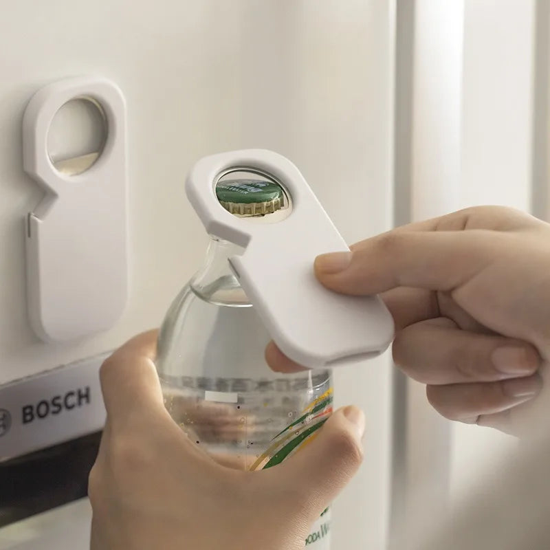 Magnetic Fridge Bottle Opener – Stainless Steel Beer & Soda Cap Magnetic Bottle Opener SPOT