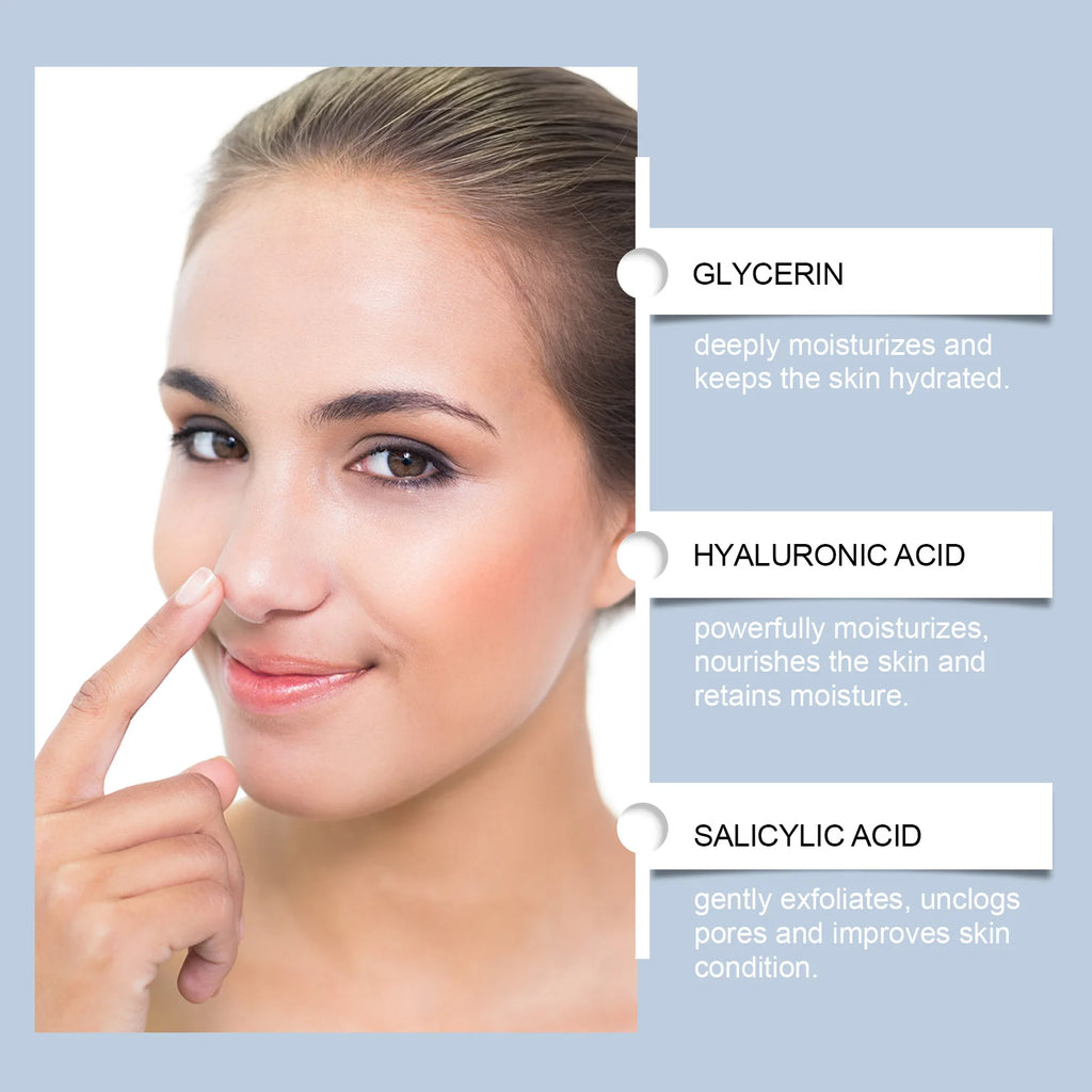 Hoygi Salicylic Acid Nose Pore Strips Hydrocolloid Patches 8pc Nose Pore Strips SPOT