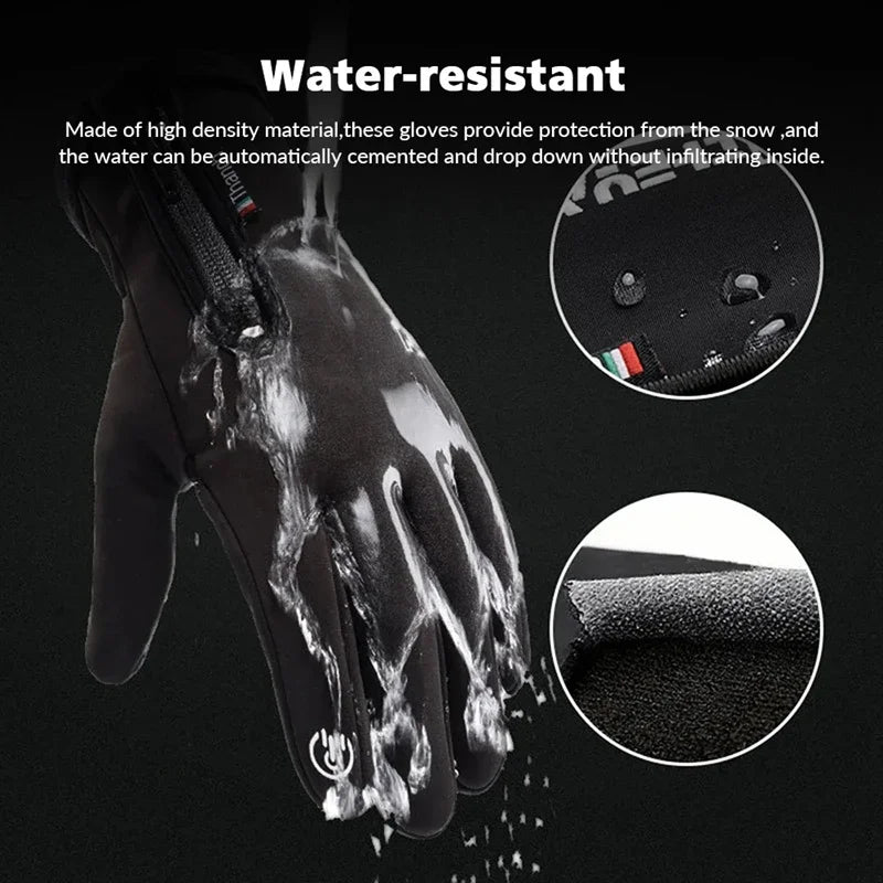 Winter Thermal Gloves -40°C Waterproof Touchscreen Windproof Winter Sports Gloves SPOT