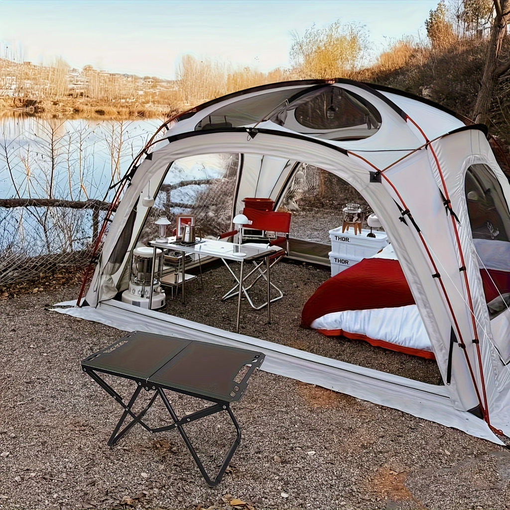 Foldable Carbon Steel Camping Table – Portable BBQ & Picnic Foldable Camping Table SPOT