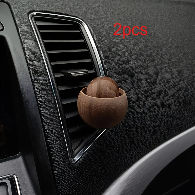 Wood Mini Essential Oil Diffuser – Car, Home & Office Essential Oil Diffuser SPOT 2pcs