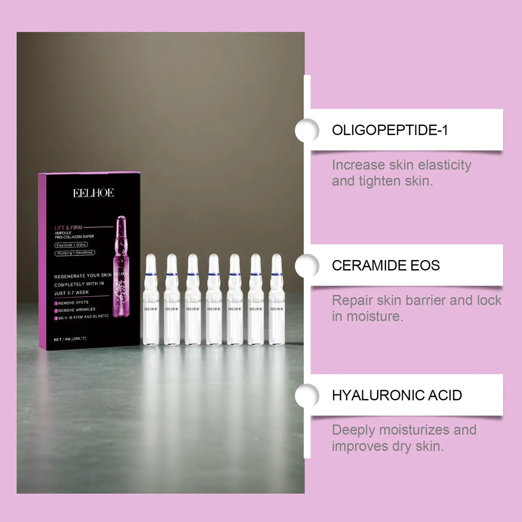 EELHOE Collagen Lifting Facial Serum | Ceramide Ampoule Essence Facial Serum SPOT