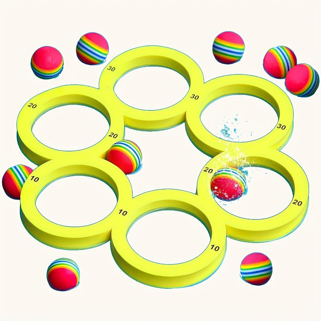 Floating Pool Toss Game Set – Family Water Throwing Game Pool Toss Game SPOT