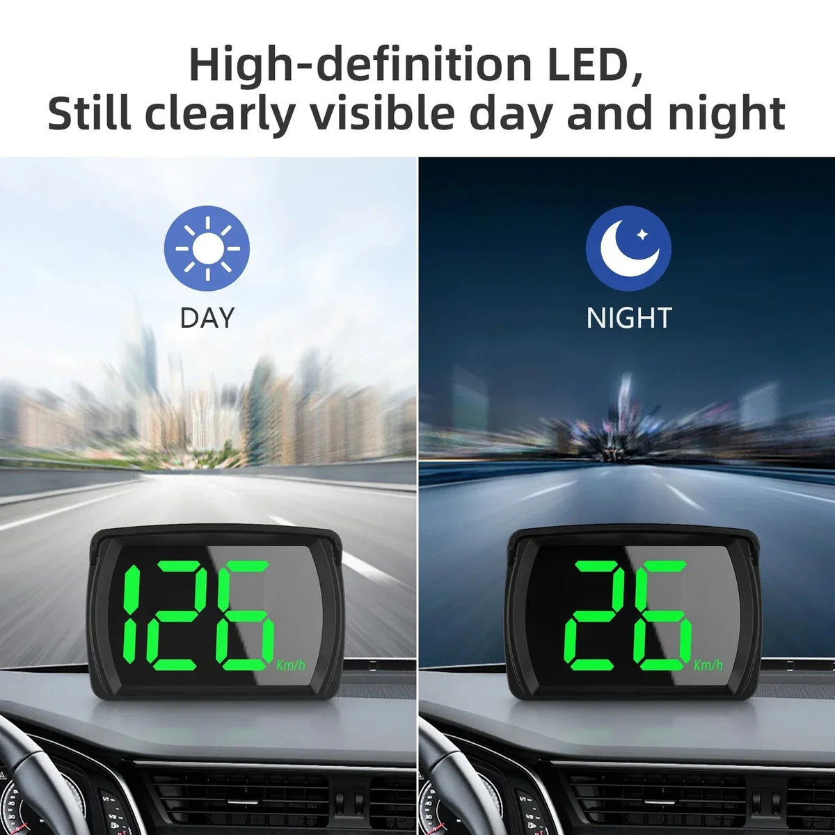Universal GPS Car HUD Head-Up Display Digital Speedometer GPS HUD Display SPOT