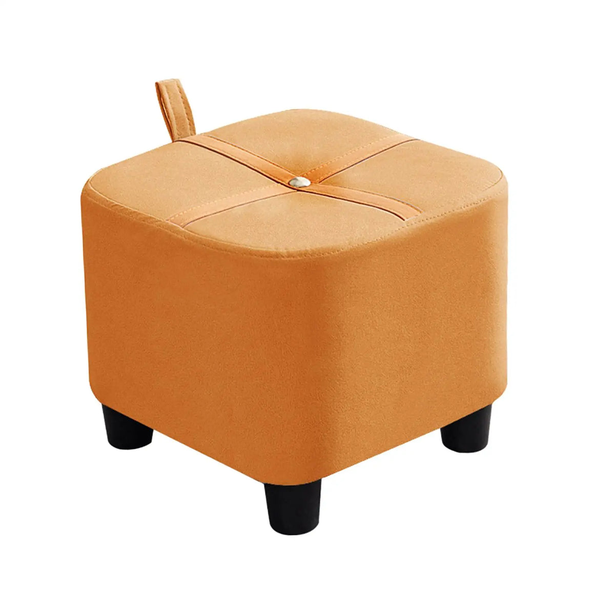 Small Square Ottoman Footstool – Modern Minimalist Sofa Bench Ottoman Footstool SPOT