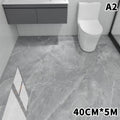 Peel & Stick Marble Floor Sticker – Waterproof PVC Roll Peel & Stick Floor Roll SPOT A2