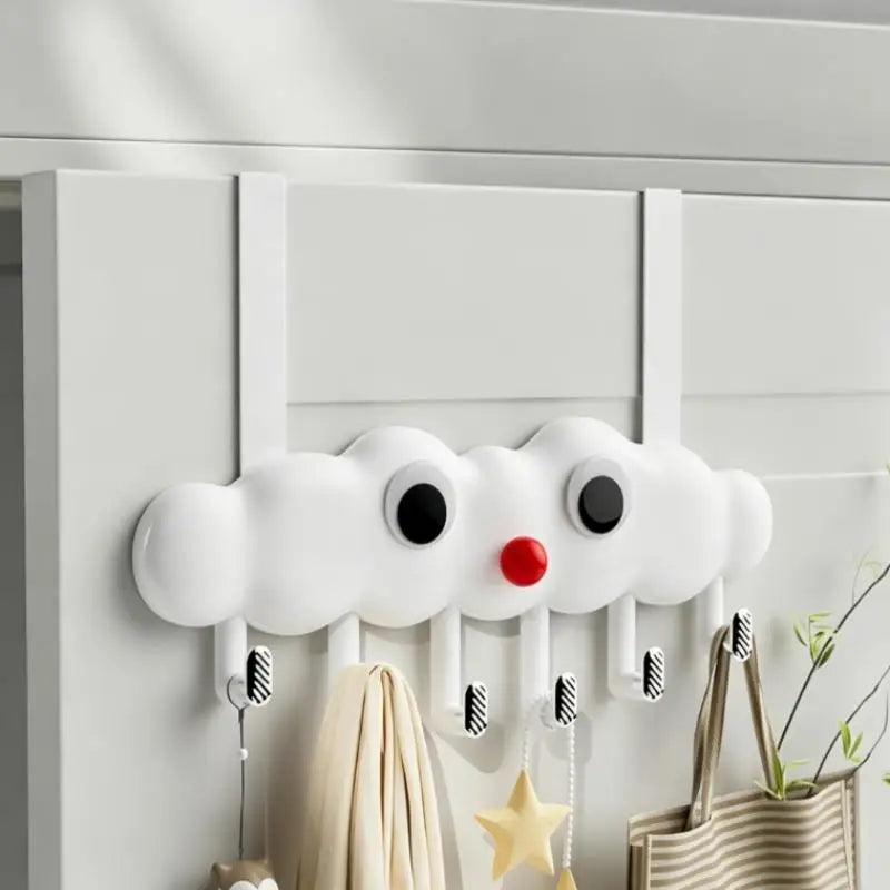 Cloud Shape Over-Door Hook – No-Drill Wall Hanger & Rack Over-Door Hook SPOT A4