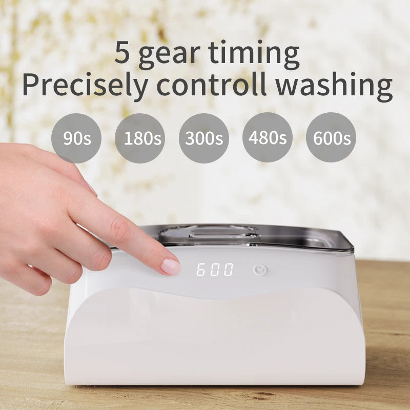 1L Digital Ultrasonic Cleaner – Jewelry, Watch & Eyeglasses Ultrasonic Cleaner SPOT