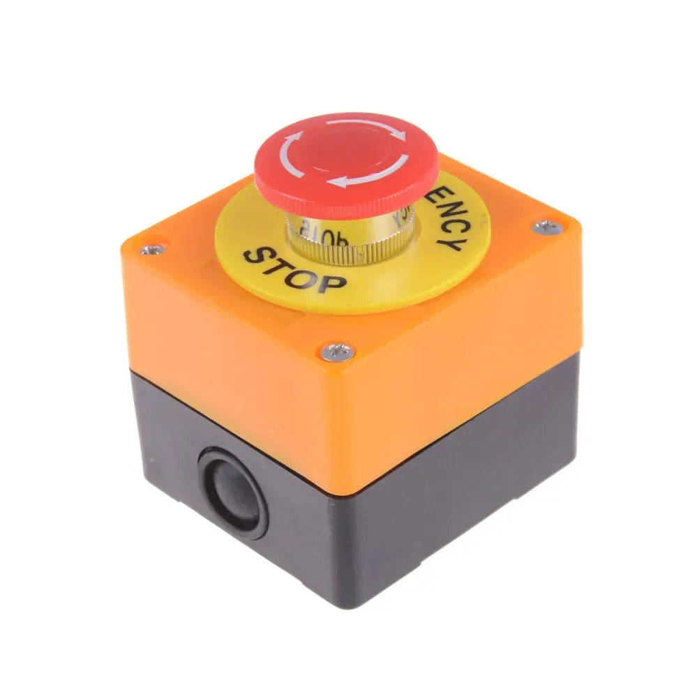 Emergency Stop Mushroom Push Button Switch NO NC 22mm 10A Push Button Switch SPOT 1pc