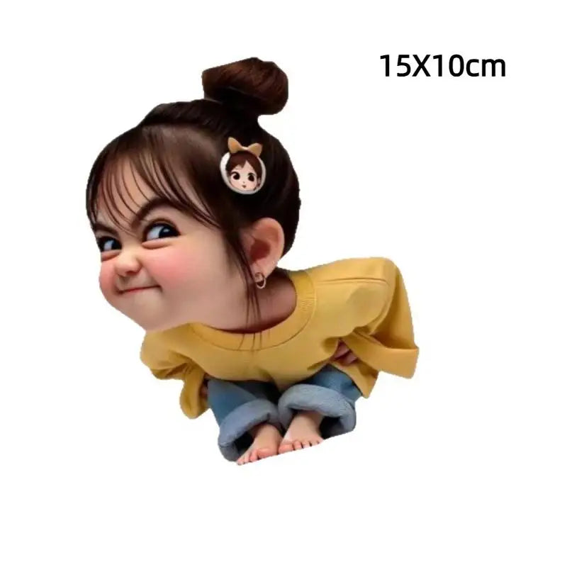 Sassy Girl PVC Vinyl Sticker – Car, Helmet & Luggage Decal Vinyl Decal Sticker SPOT A1