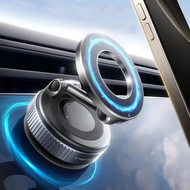 360° Magnetic Car Phone Holder – Vacuum Suction Mount Car Phone Mount SPOT
