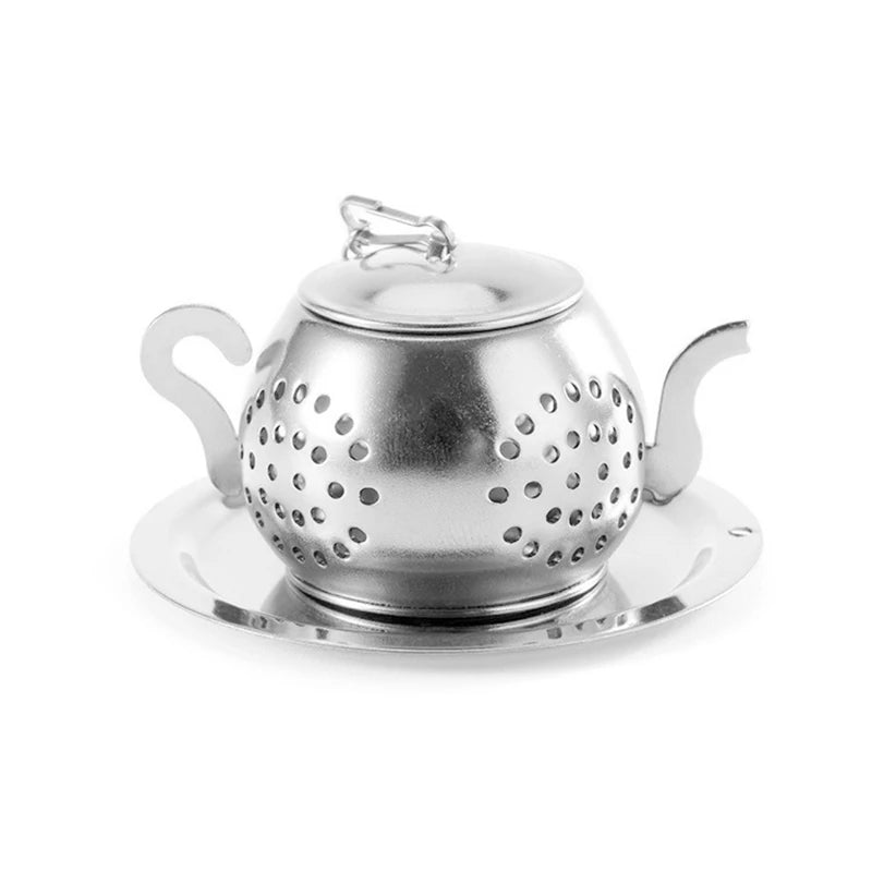 Teapot-Shaped Stainless Steel Loose Leaf Tea Infuser & Strainer Tea Infuser SPOT B