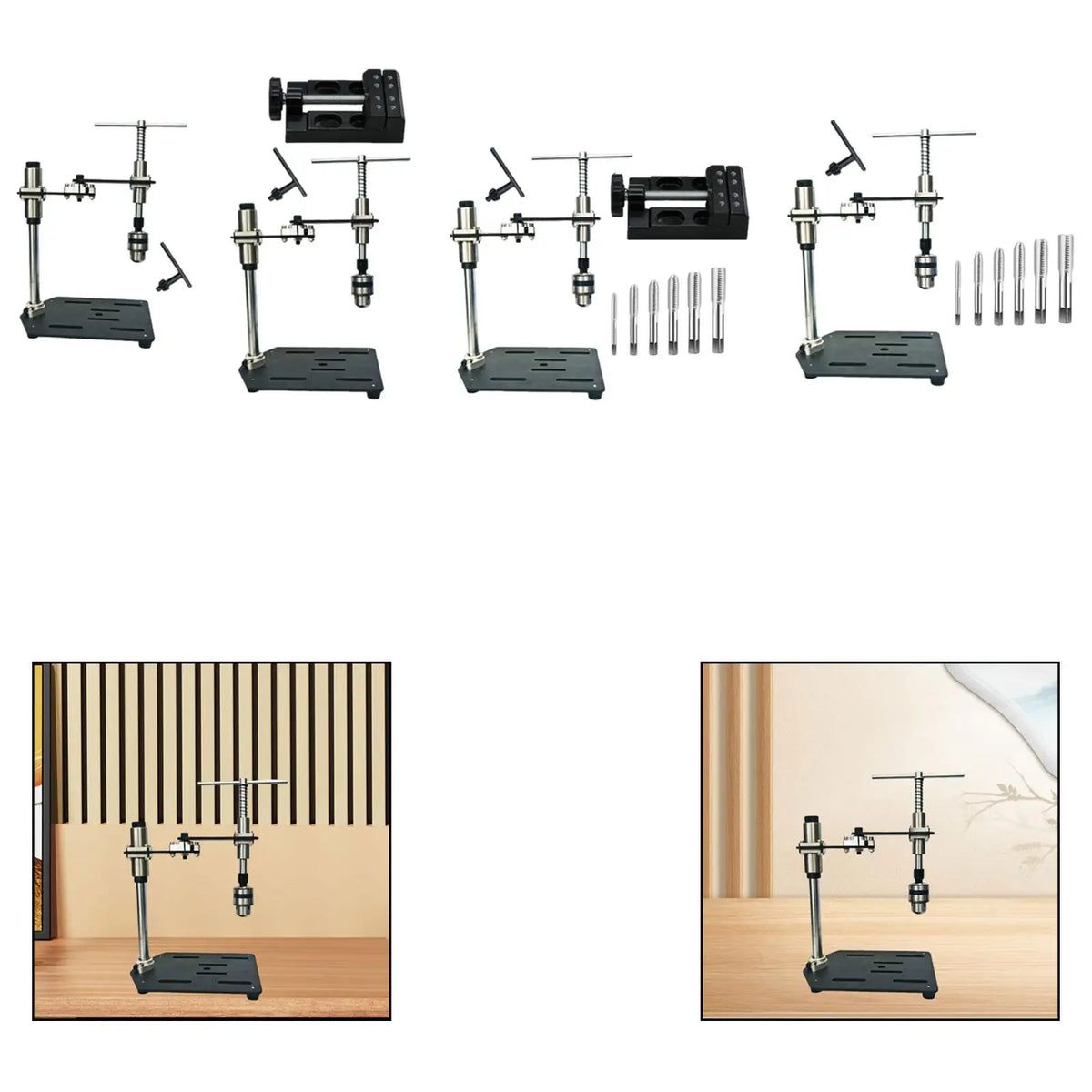 Vertical Manual Tapping Machine – Adjustable 1.5–10mm Hand Tapper Manual Tapping Machine SPOT Threading Machine
